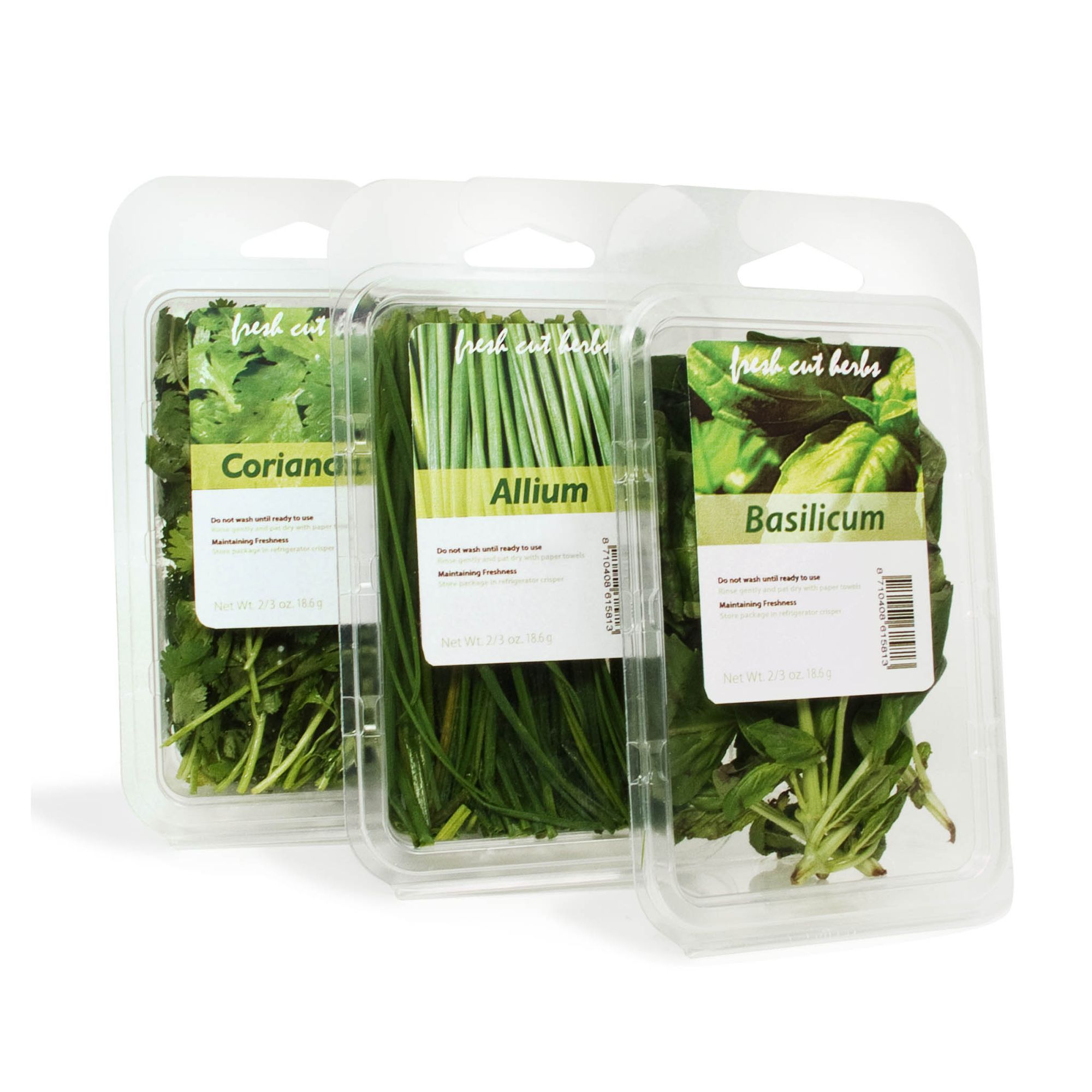 Cut Herbs and Microgreens Sleeves | A-ROO Company
