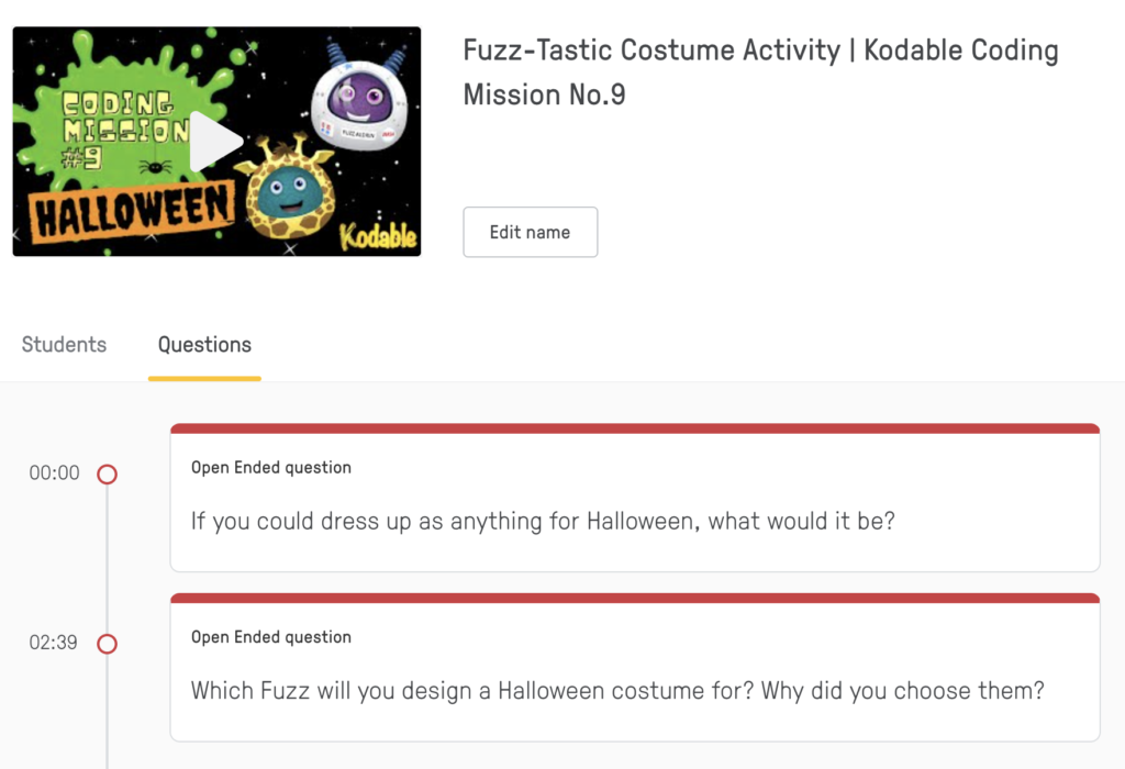 How to use EdPuzzle to assign videos like Kodable.