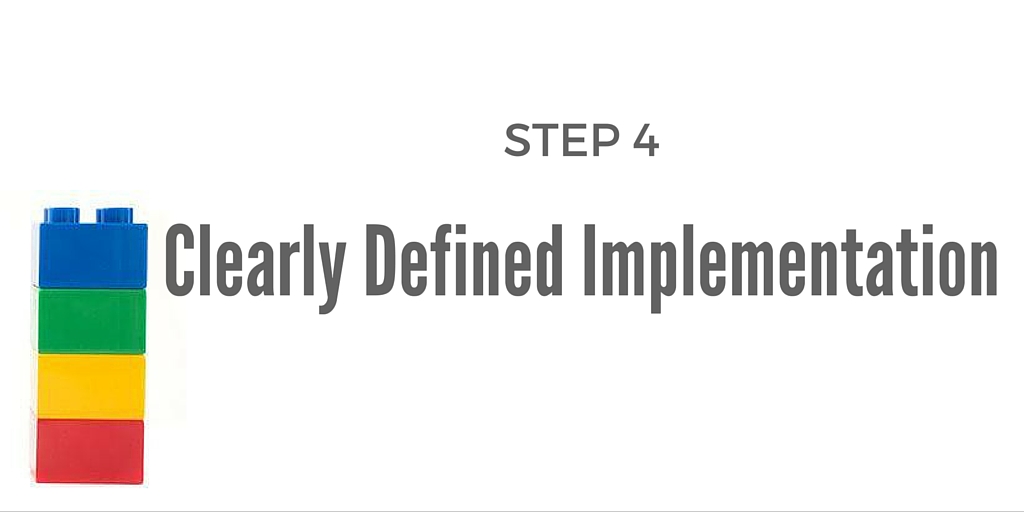 Clearly Defined Implementation
