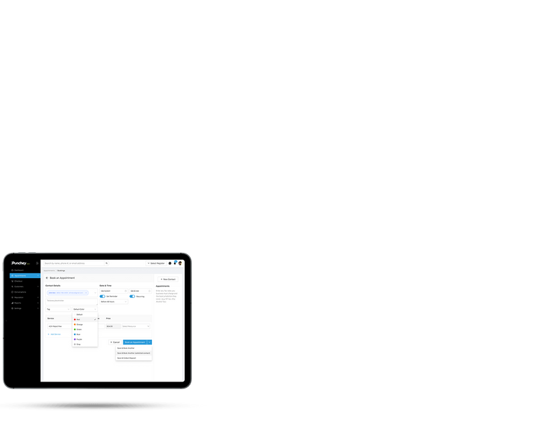 Punchey The Point Of Sale For Local Service Businesses Punchey The Point Of Sale For Local Service Businesses