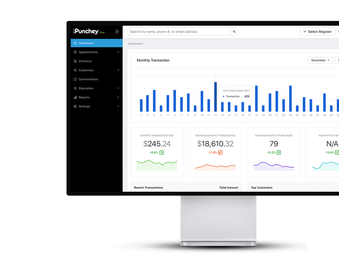 Punchey The Point Of Sale For Local Service Businesses Punchey The Point Of Sale For Local Service Businesses