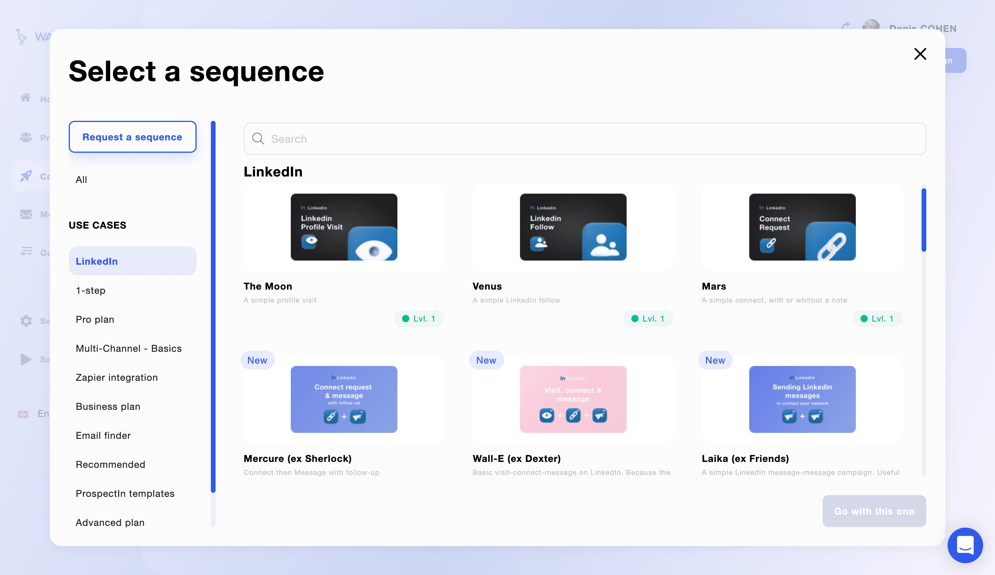 Waalaxy : Scrap linkedin automation