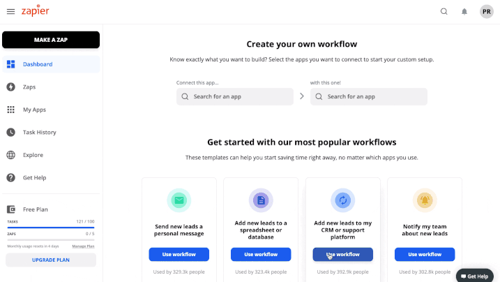 Easy integration of Dropcontact in Zapier