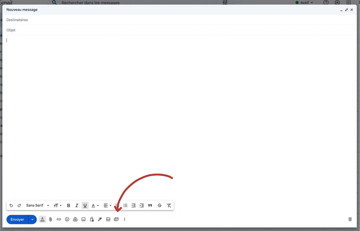 how to active multi send mode in gmail