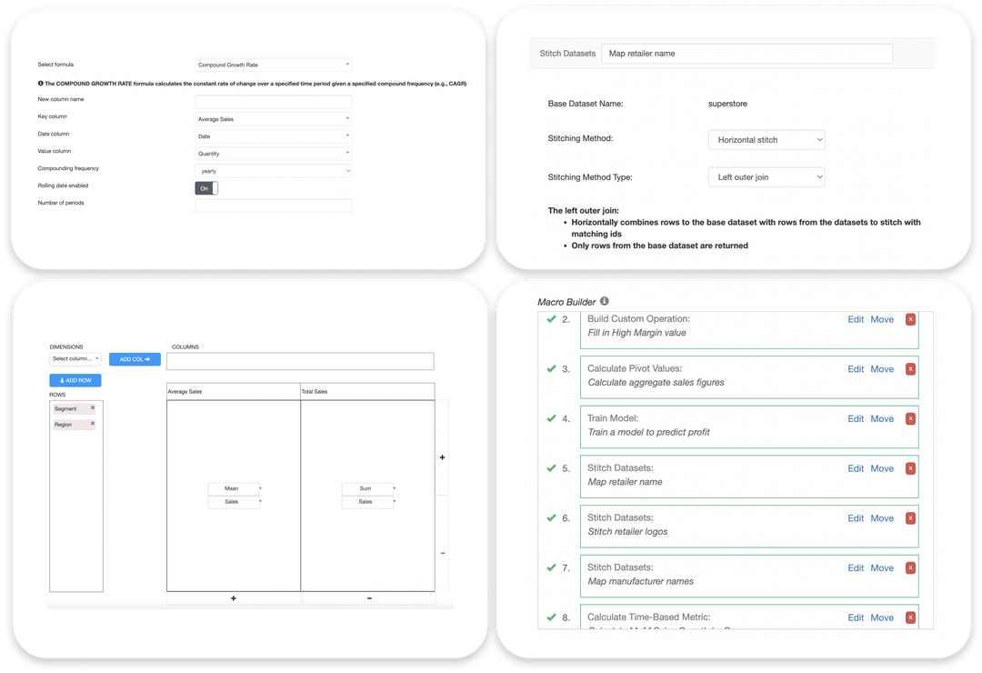 Cube R Analytics Product | Cube Analytics
