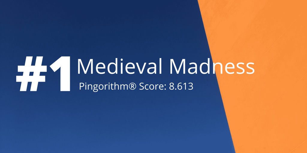 highest rated pinball machines medieval madness