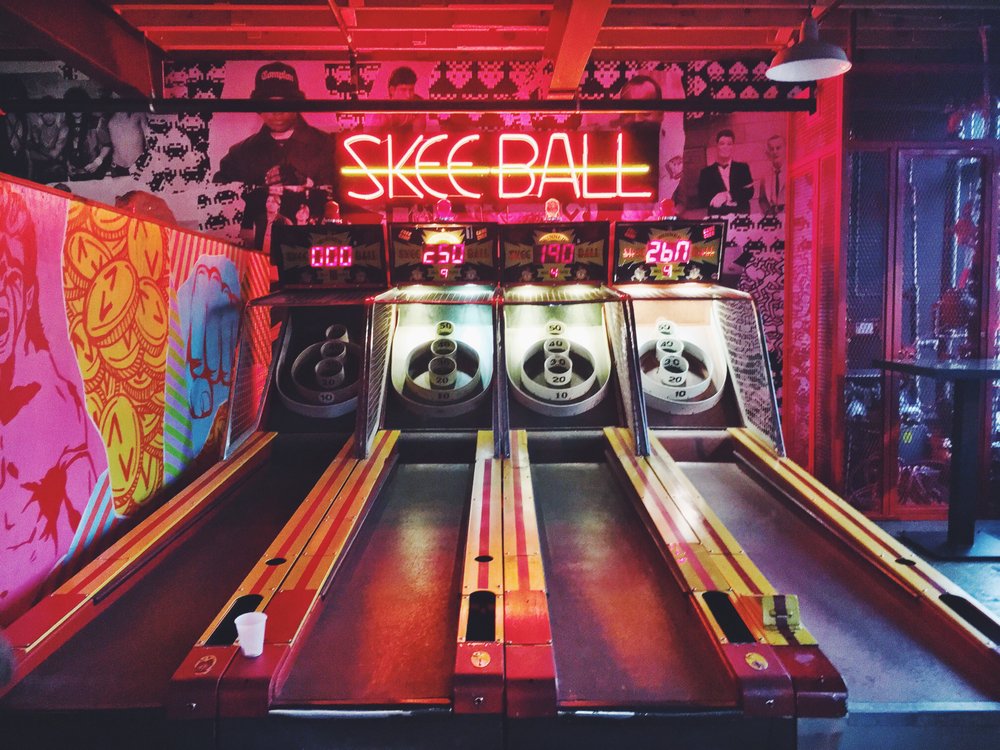 up-down arcade bar minneapolis mn skee ball arcade