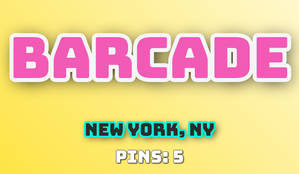 Barcade New York