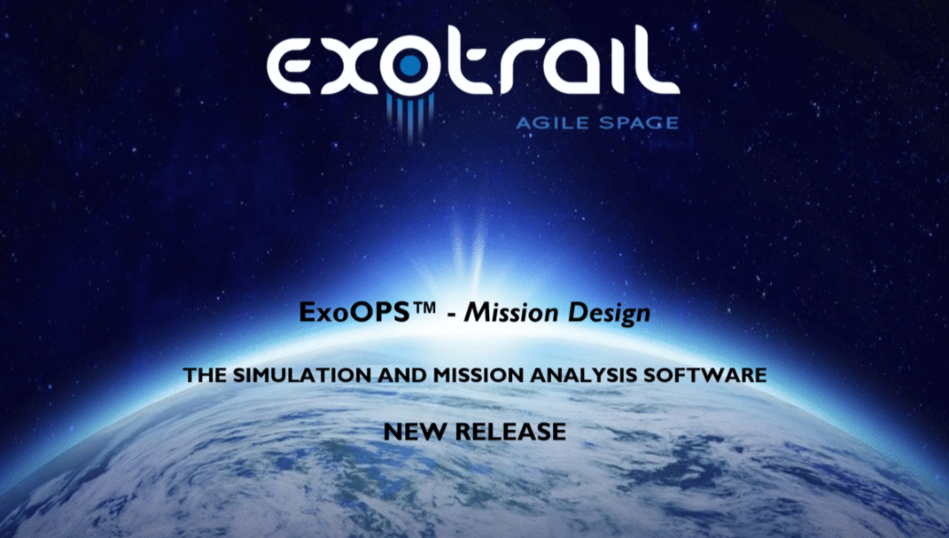 More product flexibility reached by ExoOPS™ - Mission Design with a scripting feature available in the last release (v2.5.0)