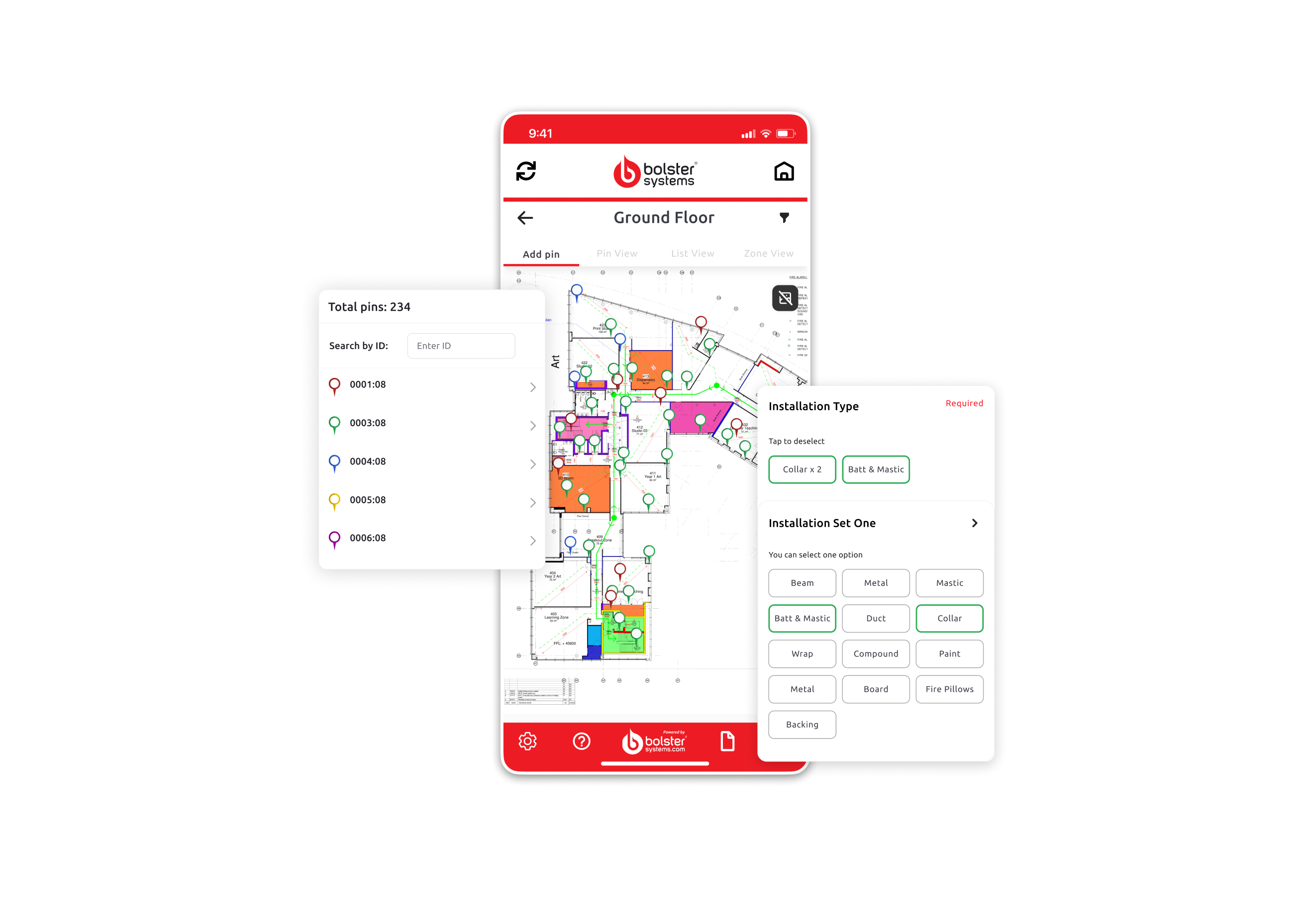 Bolster Systems | Mobile App