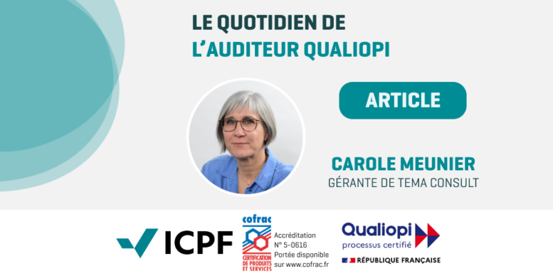 Le quotidien de l'auditeur Qualiopi
