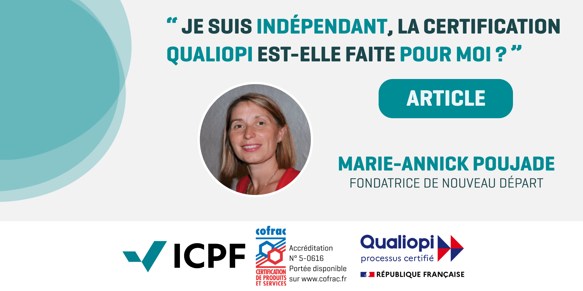 "Je suis indépendant, la certification Qualiopi est-elle faite pour moi ?"