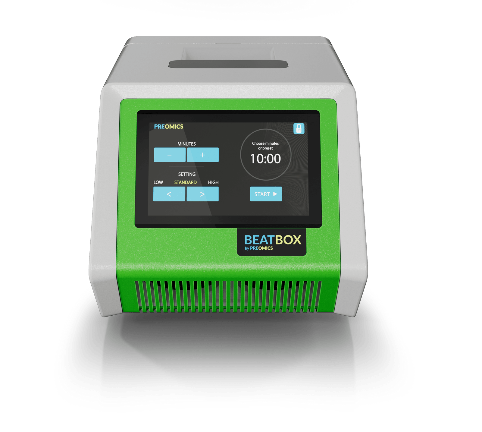 BeatBox Tissue homogenizer and cell lysis instrument