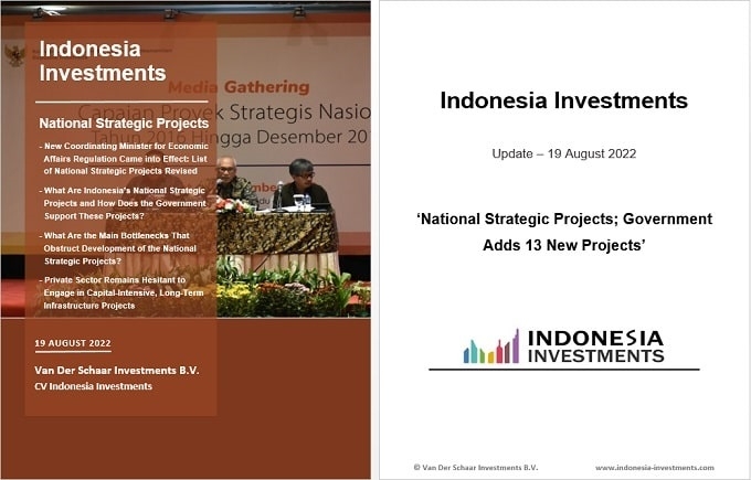 National Strategic Projects in Indonesia