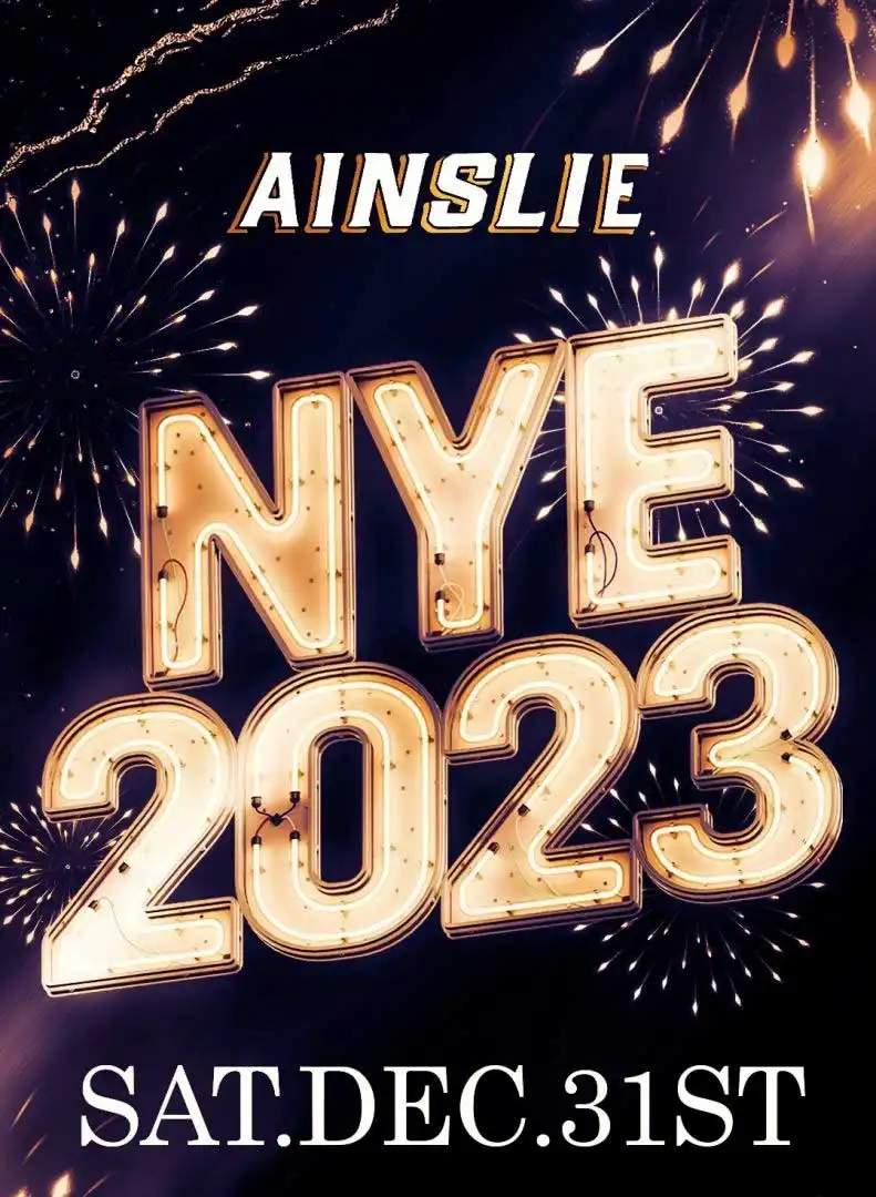 Ainslie Bowery NYC New Years Eve 2023