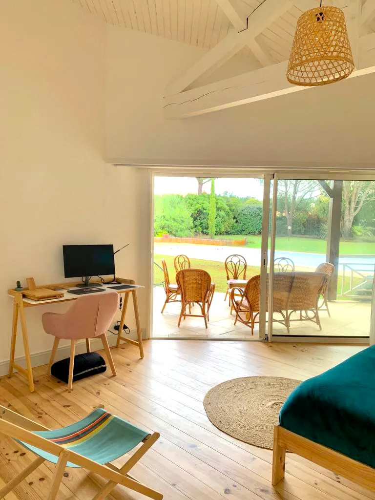 Vue chambre Hossegor Messanges