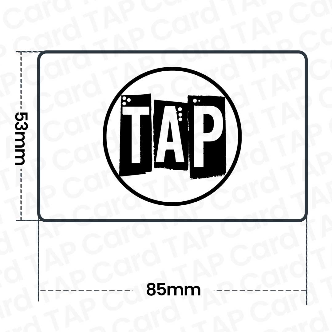 Customizable TAP Card