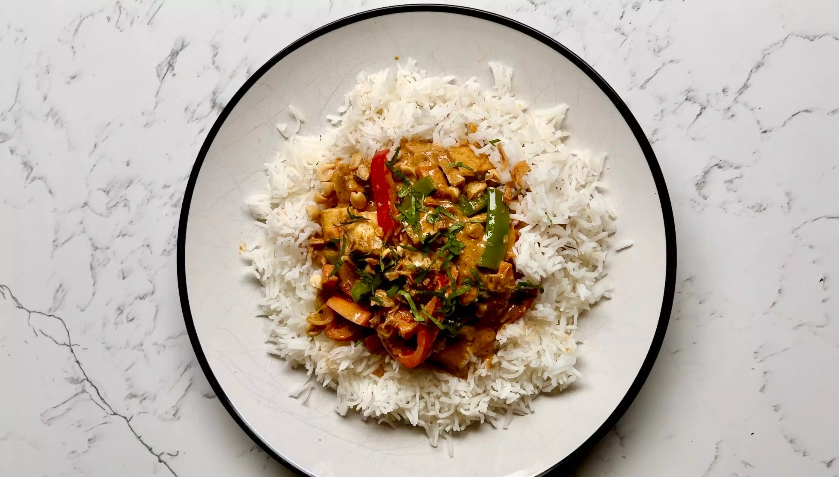 Peanut Butter Tofu Curry BOSH!