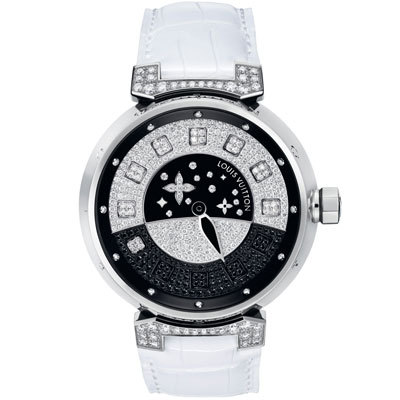 Часы Louis Vuitton Tambour Spin Time Joaillerie