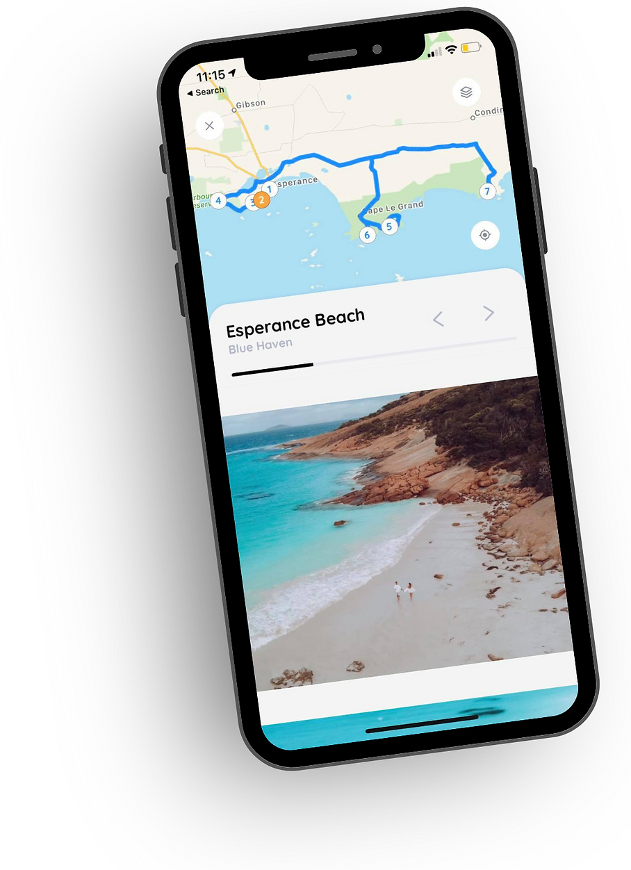 Experience mockup