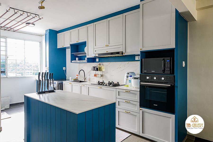 Project: 907 Jurong West St 91 (Modern Victorian, Blue, , ) | HDB ...