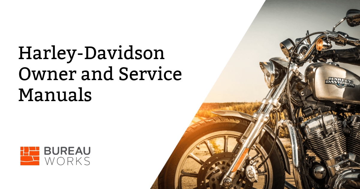 Harley-Davidson Owner and Service Manuals - Bureau Works