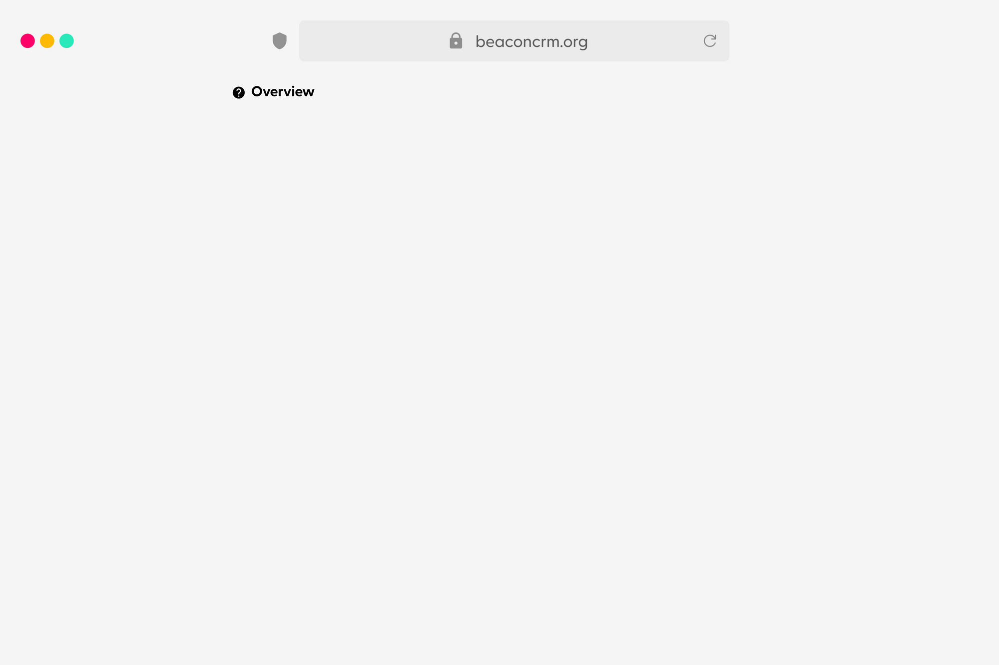 Beacon CRM Transform how your charity works