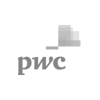 logo da PwC - clientes da solução Coverflex de benefícios e vales refeição