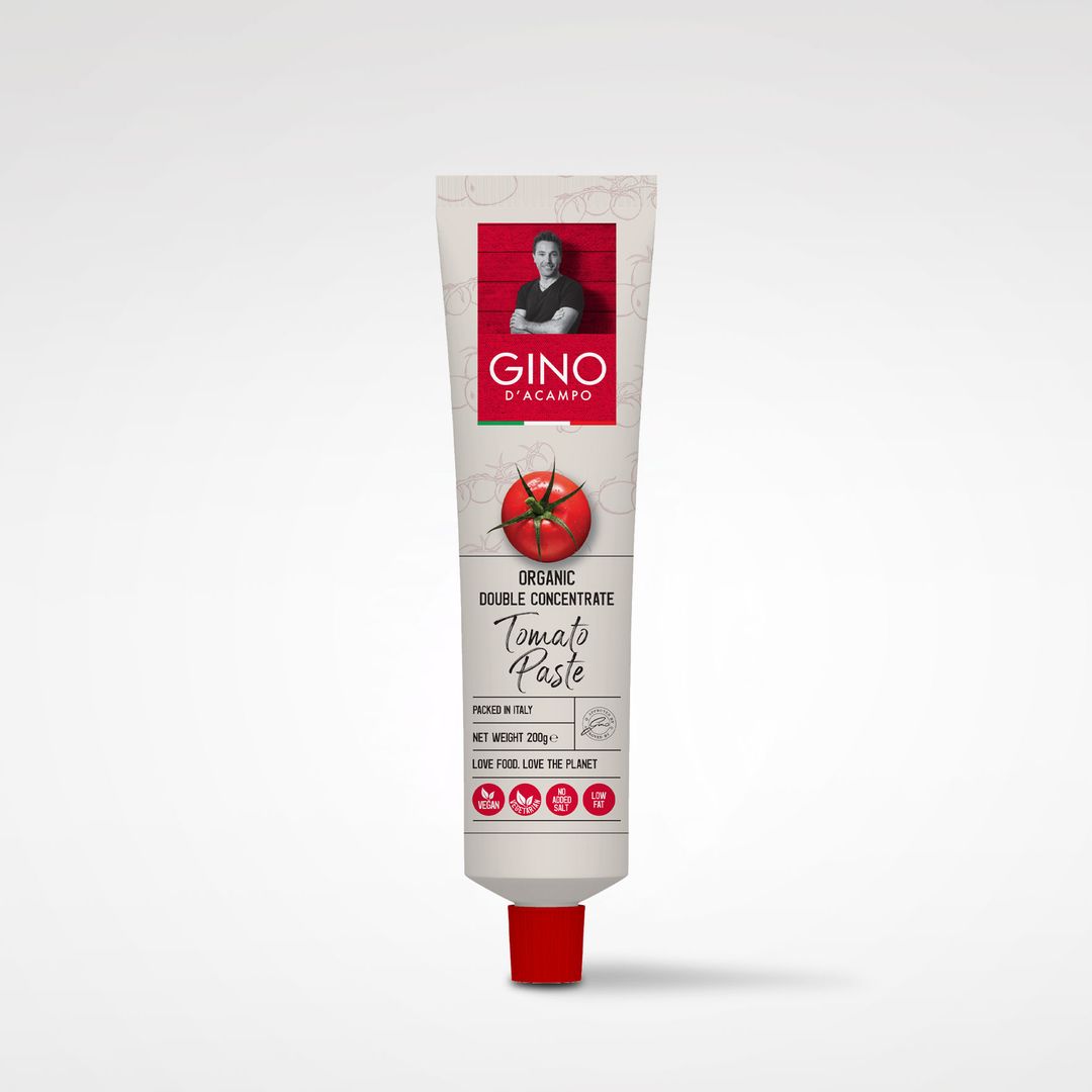 Gino D'Acampo Organic tomato paste Bonta Italia