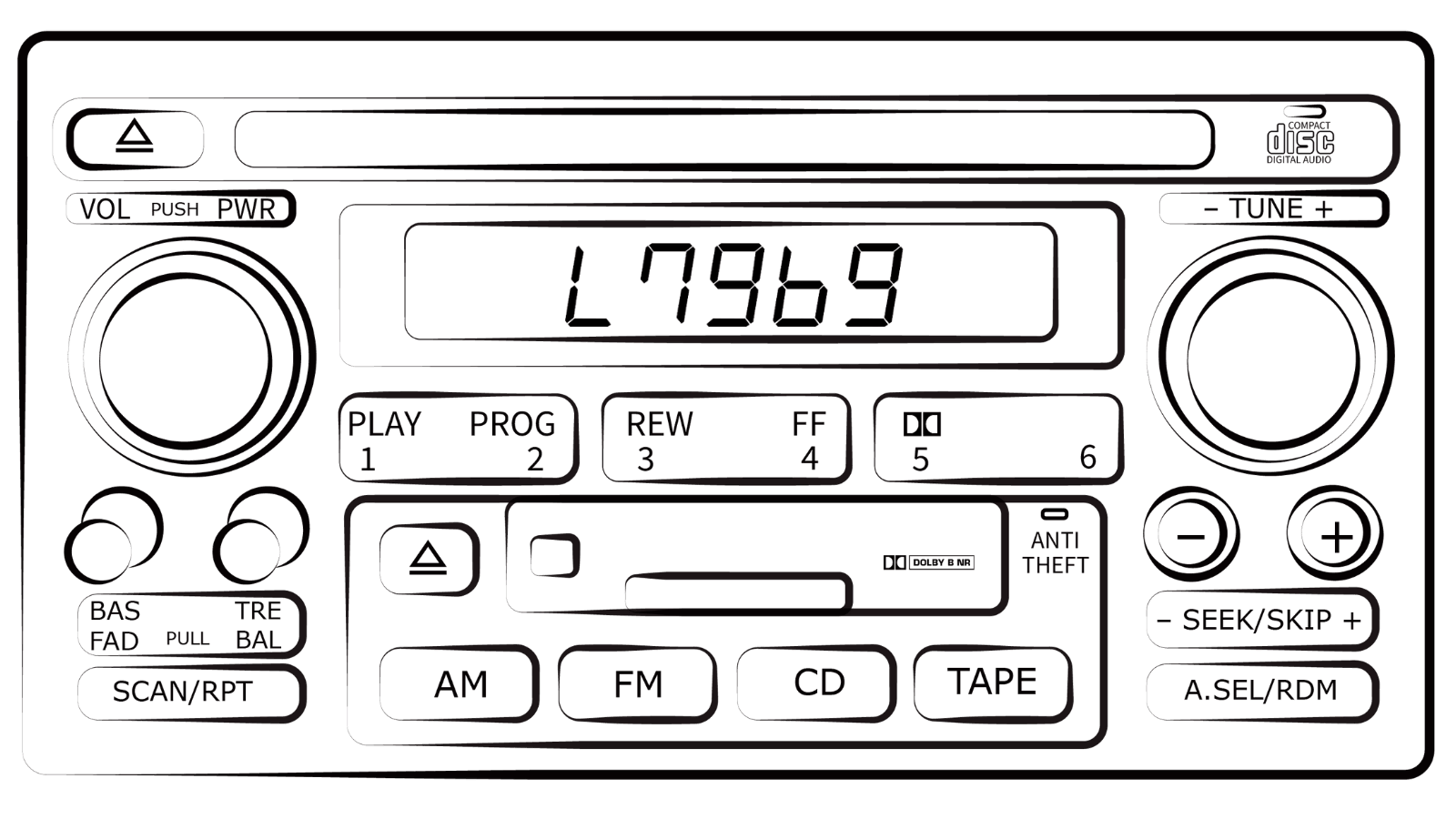 Unlock Car Stereo 1 Acura Radio Unlock Service in US