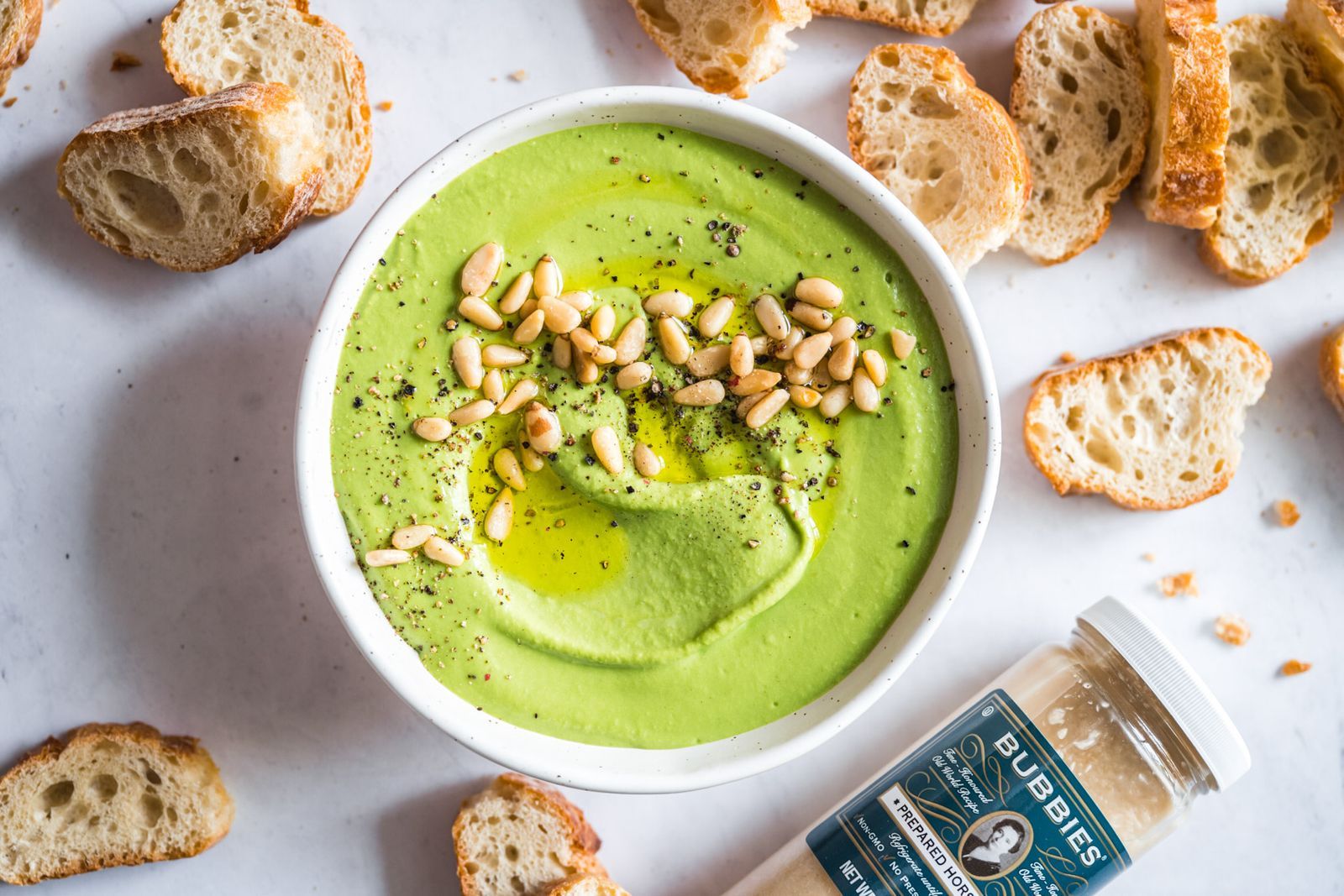 Fried Bread and Butter Chips Bubbies