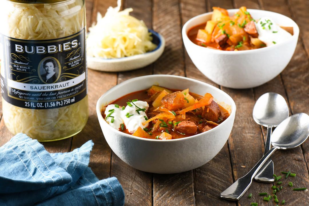 Czech Sauerkraut Soup Bubbies
