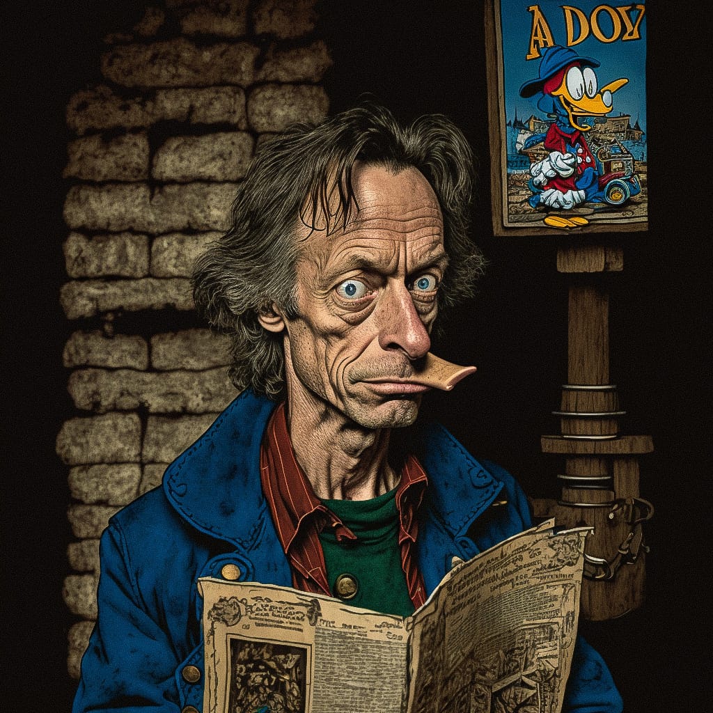 Don Rosa Midjourney style | Andrei Kovalev's Midlibrary 2.0
