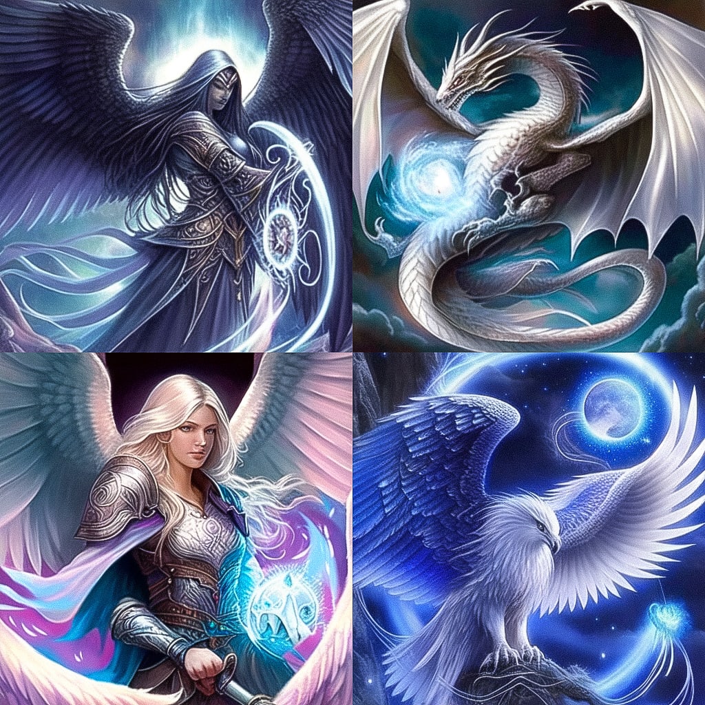 Anne Stokes Midjourney style Andrei Kovalev's Midlibrary 2.0