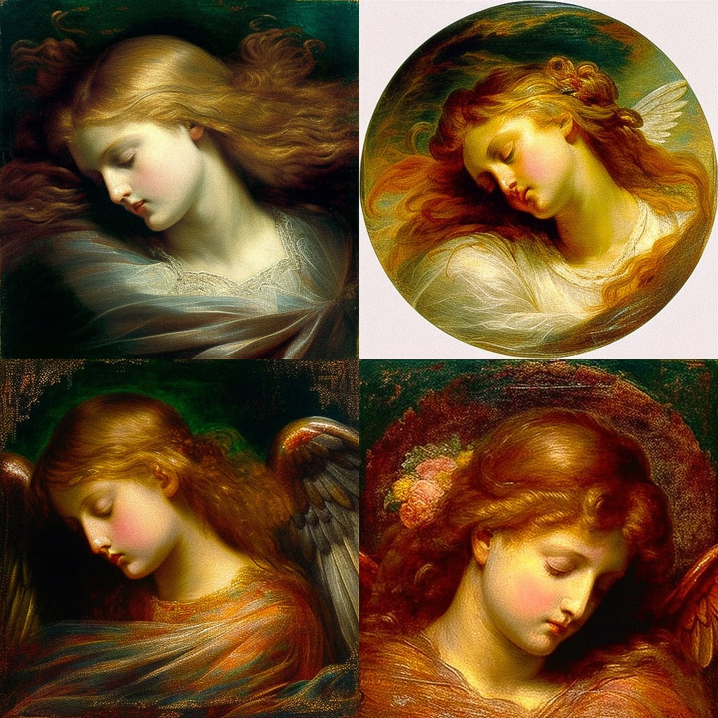 George Frederic Watts Midjourney style | Andrei Kovalev's Midlibrary 2.0