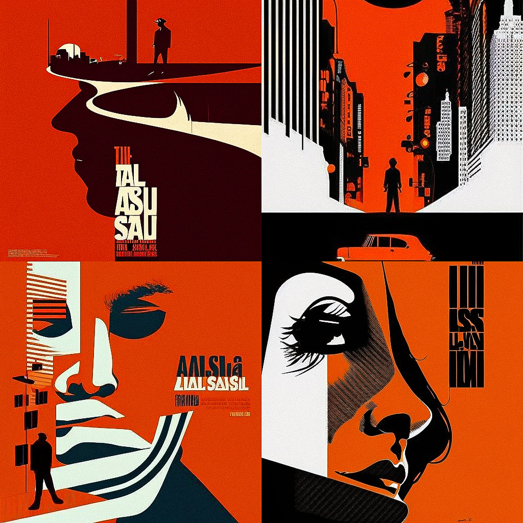 Saul Bass Midjourney Style Andrei Kovalev s Midlibrary 2 0
