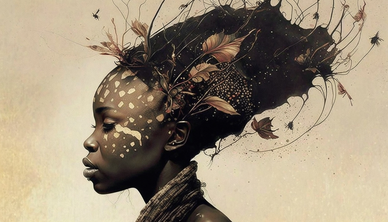 Wangechi Mutu Midjourney AI Style Tested! | Midlibrary 2.0 Benchmarks Lab