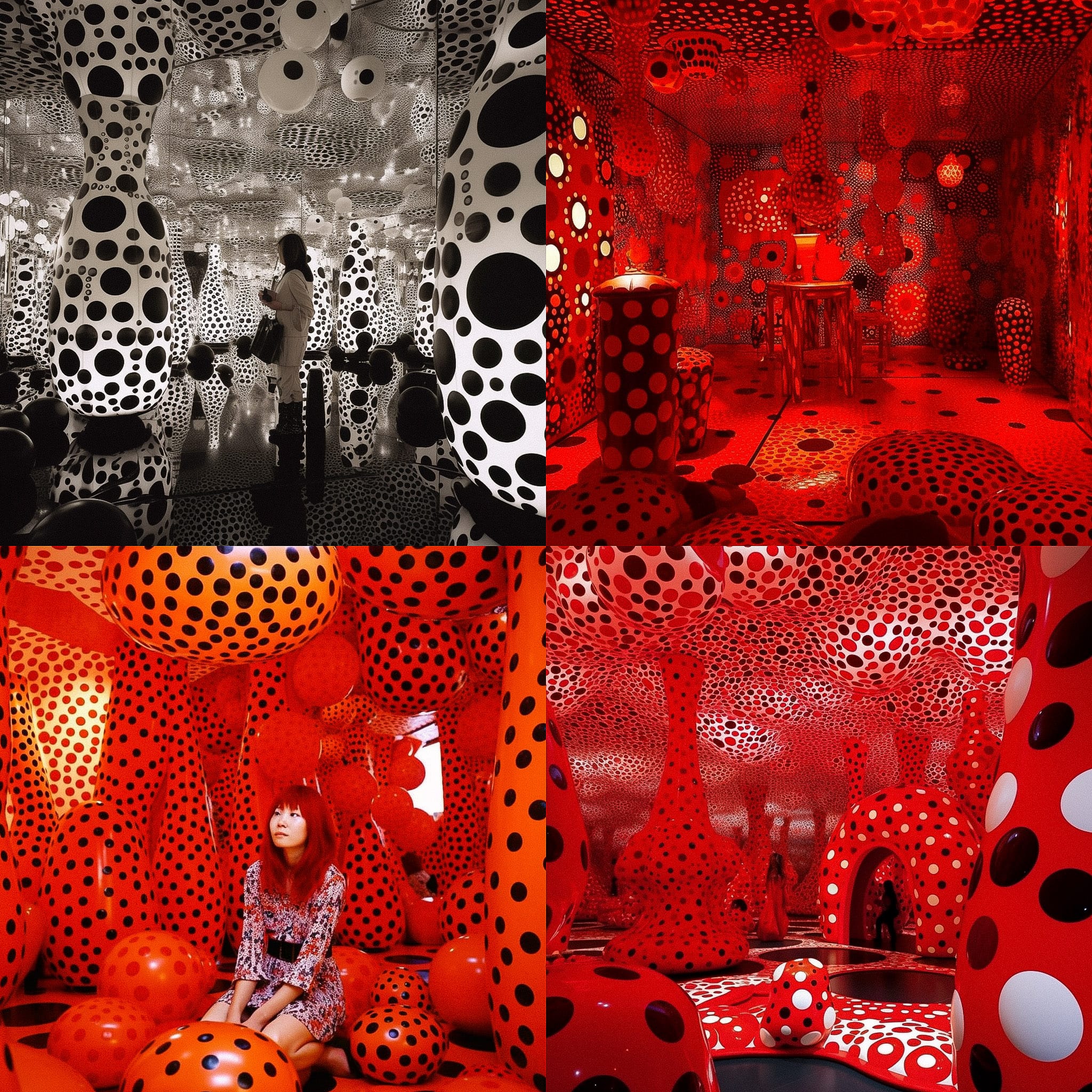 Yayoi Kusama Midjourney Style Andrei Kovalev s Midlibrary 2 0
