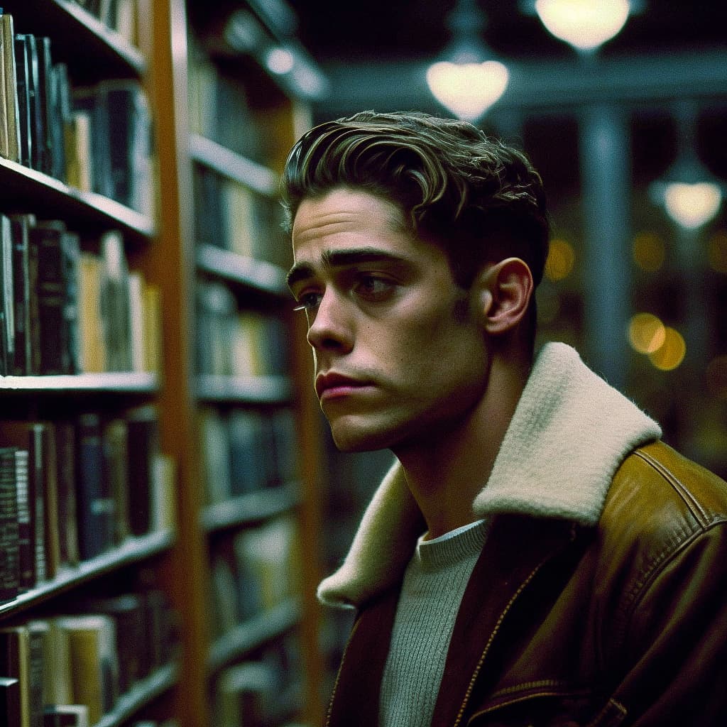 Xavier Dolan Midjourney style | Andrei Kovalev's Midlibrary 2.0