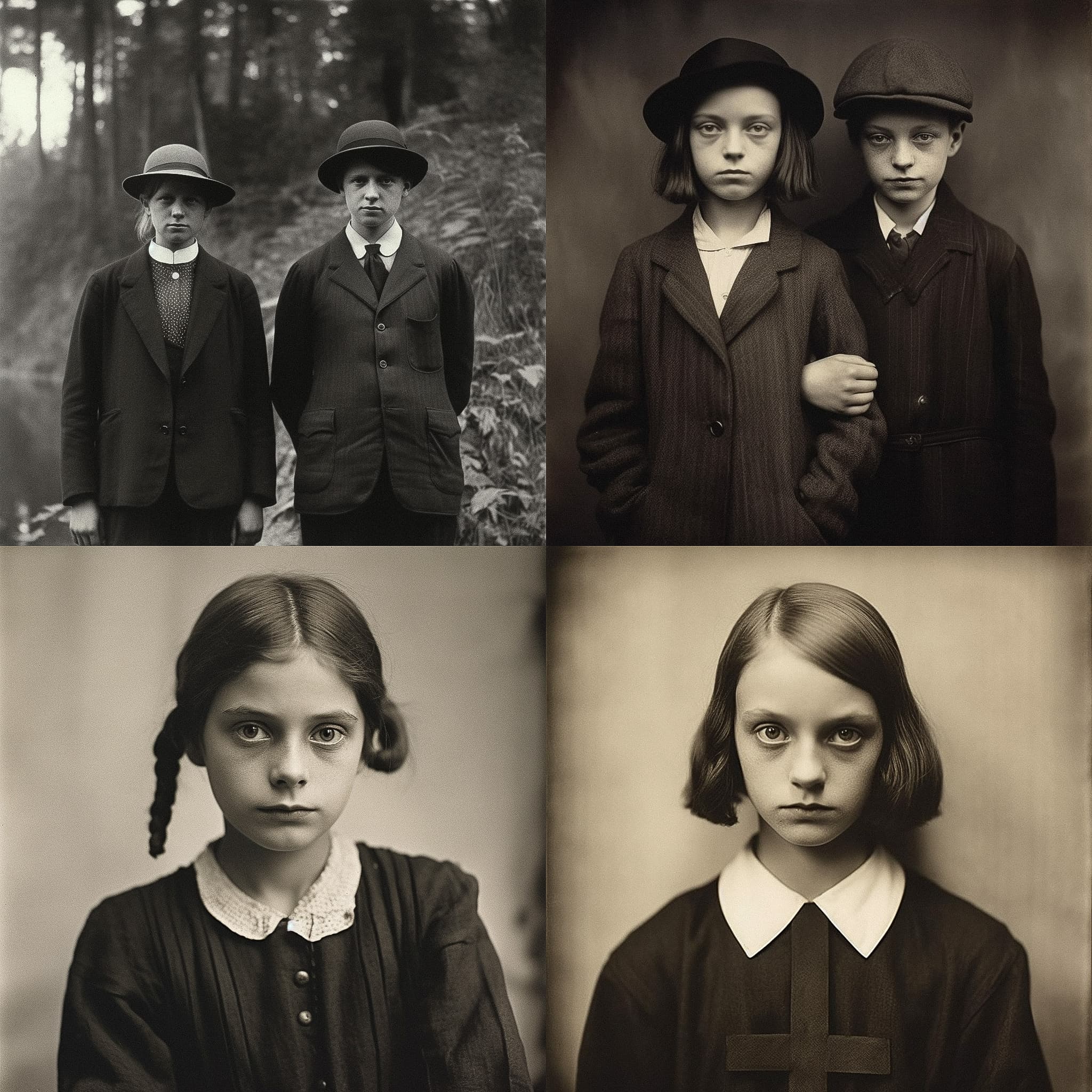 August Sander Midjourney style Andrei Kovalev's Midlibrary 2.0