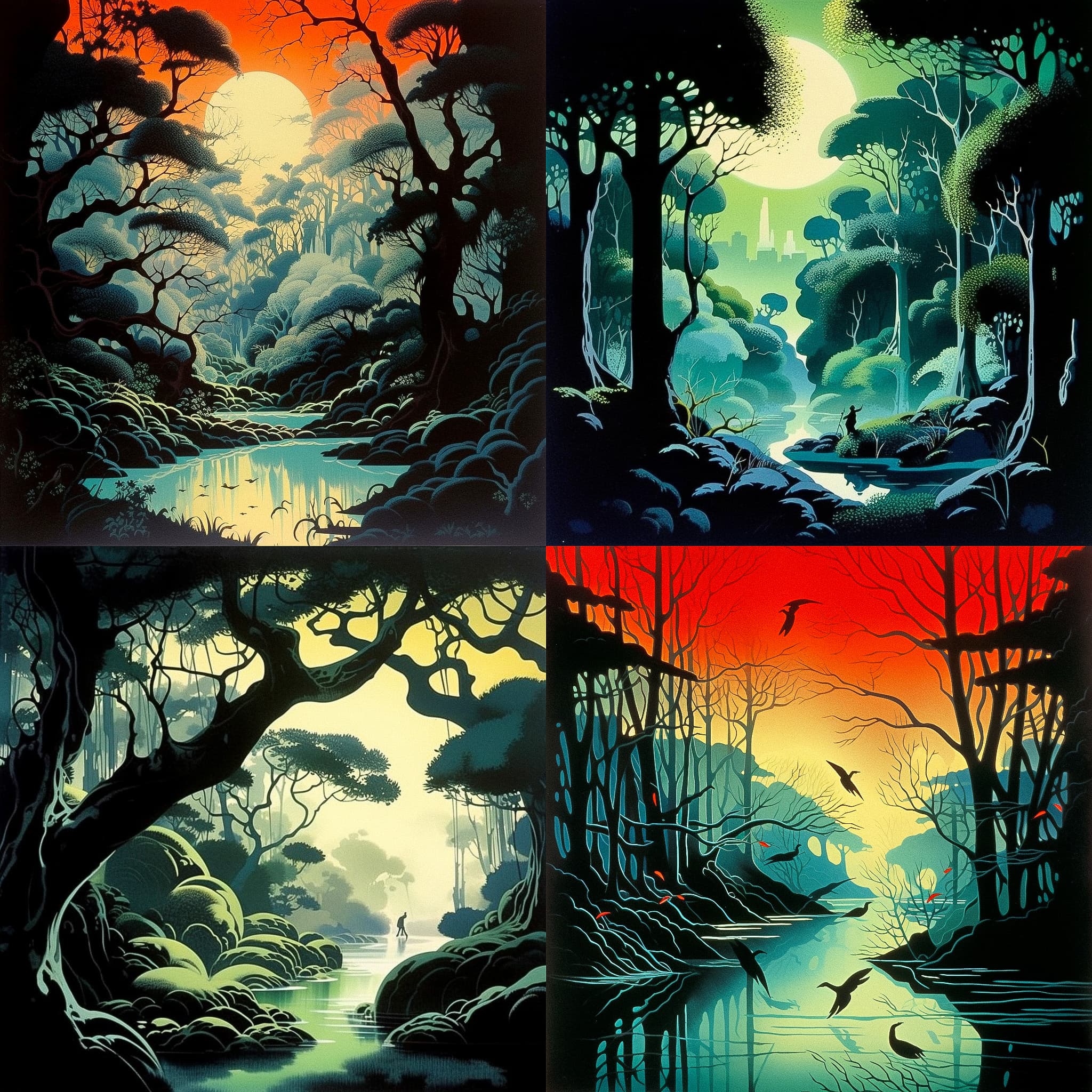 Eyvind Earle Midjourney Style Andrei Kovalev s Midlibrary 2 0 Eyvind Earle Midjourney Style Andrei Kovalev s Midlibrary 2 0