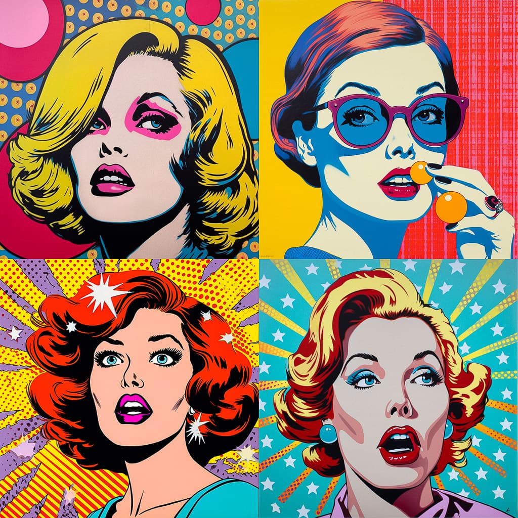 Pop Art Midjourney Style Andrei Kovalev s Midlibrary 2 0