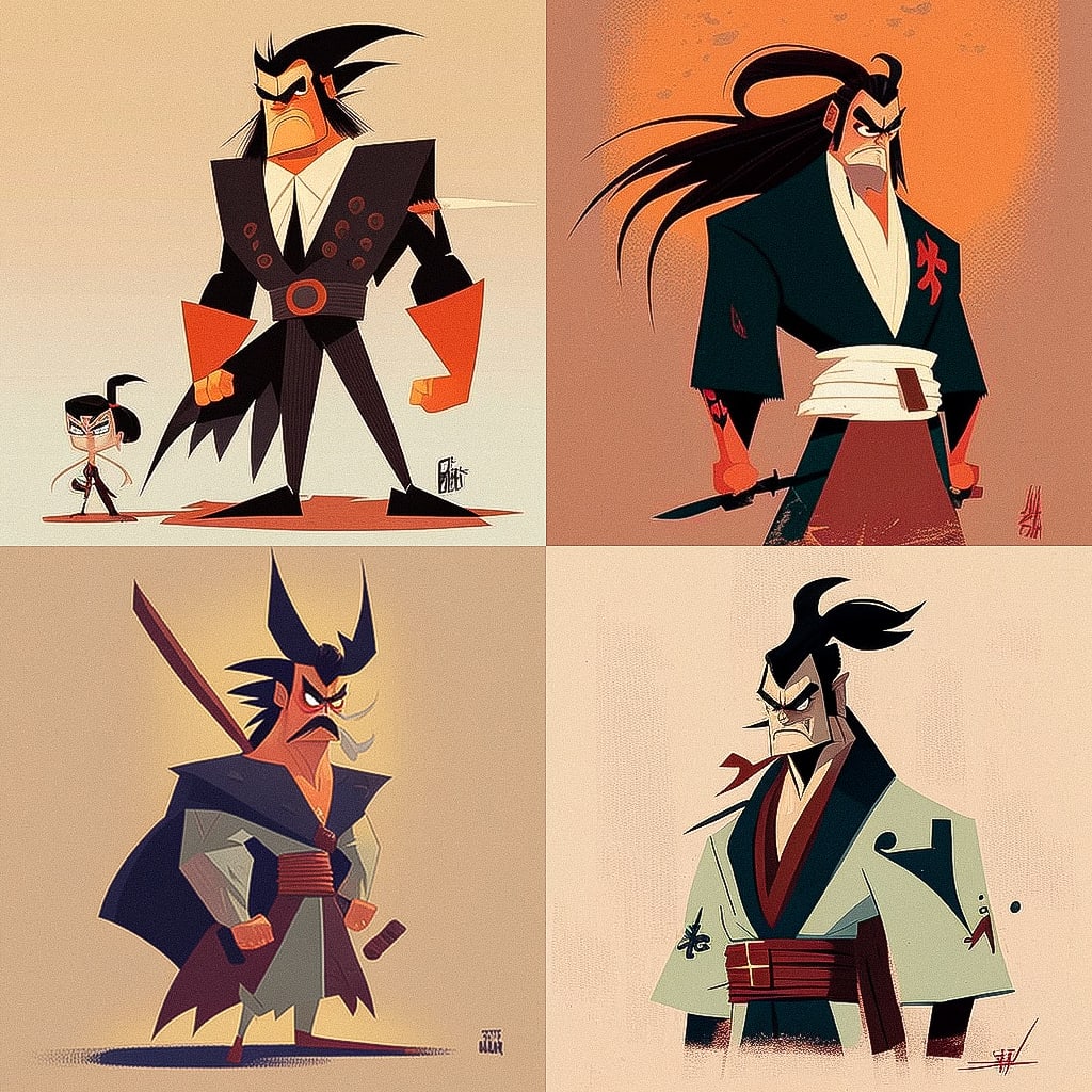 Samurai Jack Art Style samurai-jack-art-style