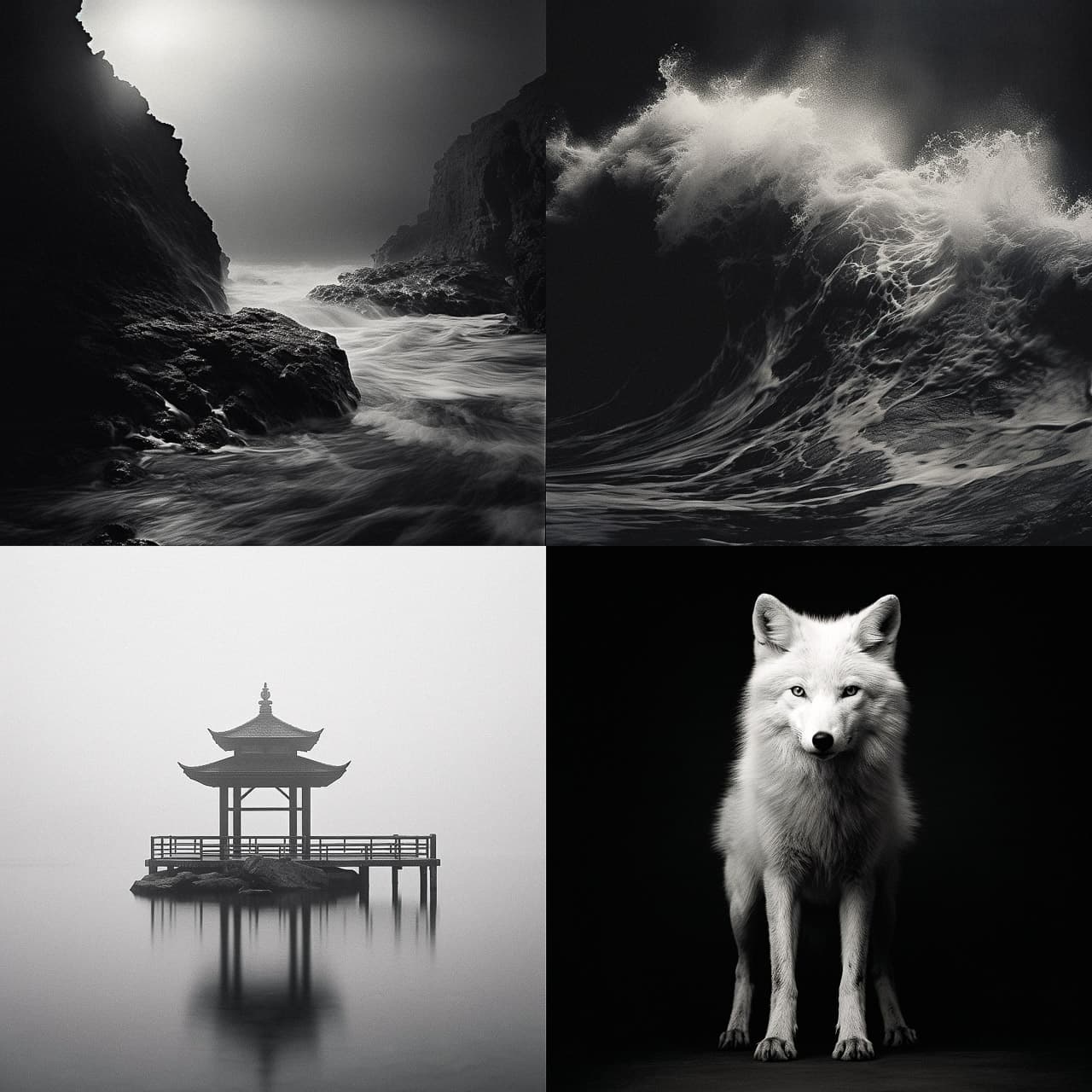 Ansel Adams Midjourney style | Andrei Kovalev's Midlibrary