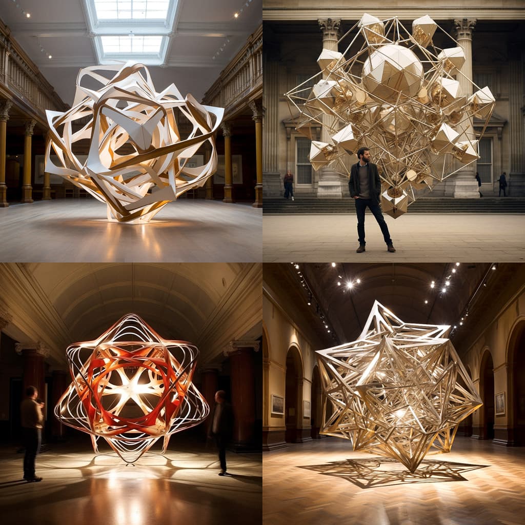 Dan Flavin Midjourney style | Andrei Kovalev's Midlibrary