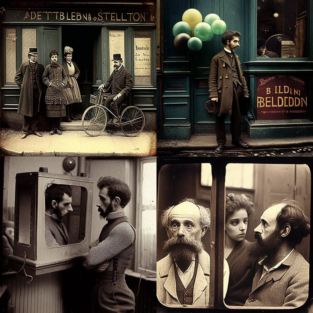 Vertillon Alphonse Bertillon Midjourney style | Andrei Kovalev's Midlibrary 2.0