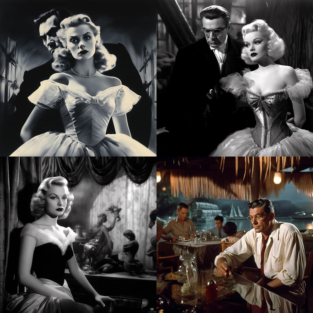 George Cukor Midjourney style | Andrei Kovalev's Midlibrary 2.0
