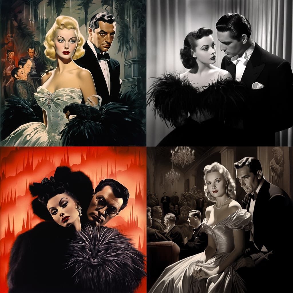 George Cukor Midjourney style | Andrei Kovalev's Midlibrary 2.0