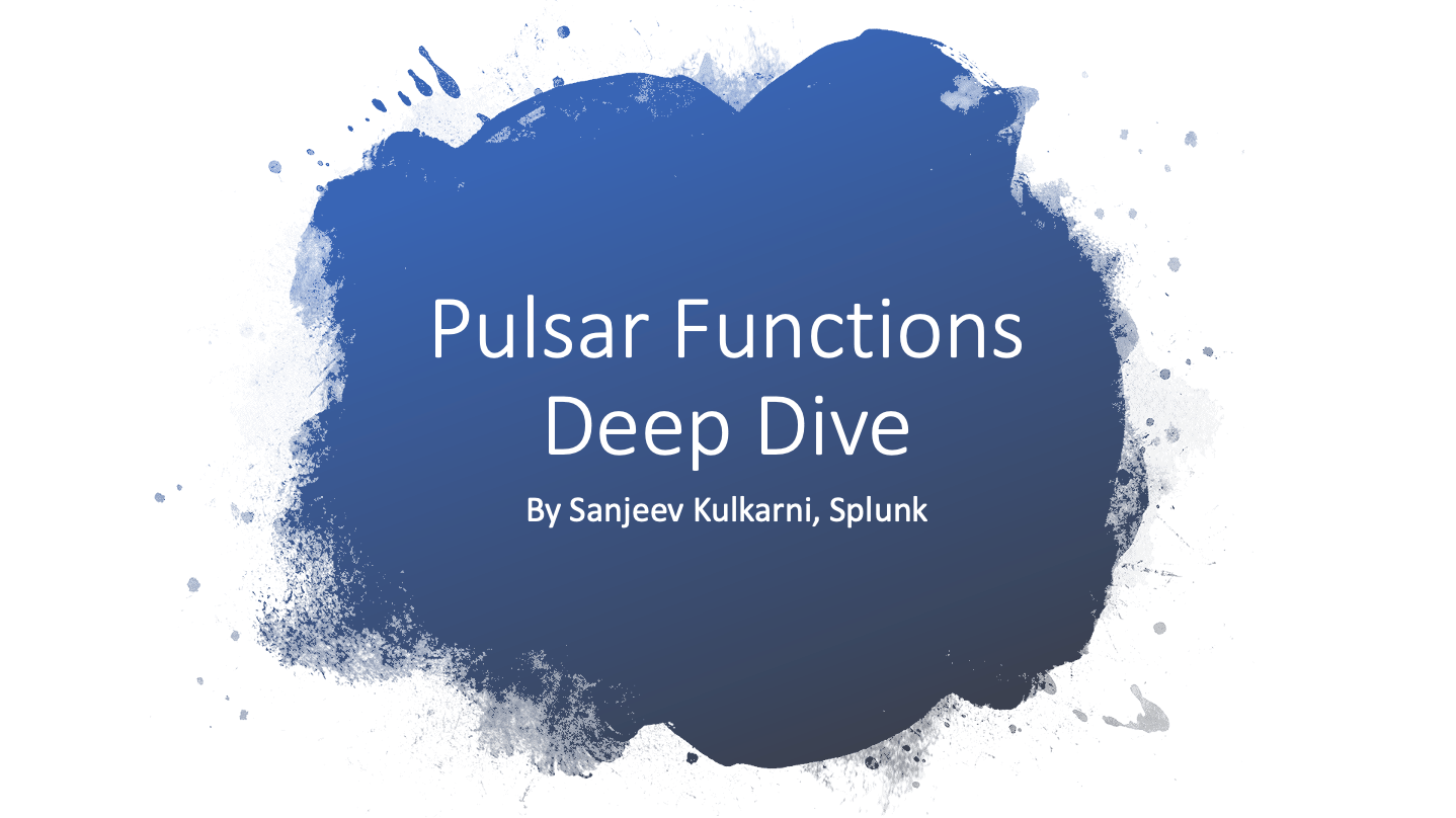 Pulsar functions illustrations