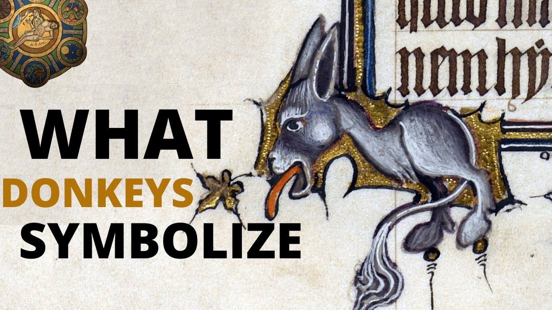The Meaning of Donkeys in the Bible | Jonathan Pageau - The Symbolic World